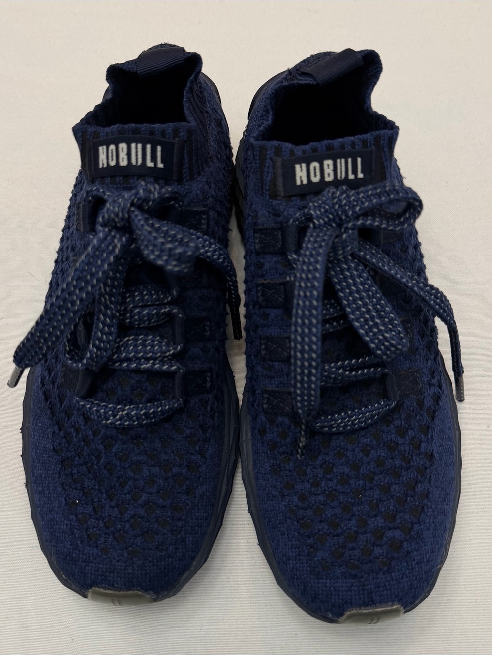 Nobull AllDay Knit Runner Womens Size 6.5 Men 5 Blue Athletic Training Sneakers
